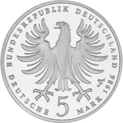 5 DM Gedenkmünze 1986 - 200. Todestag Friedrich der...