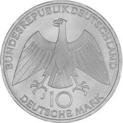 10 DM Gedenkmünze 1972 J - verschlungene Arme