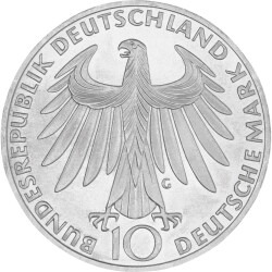 10 DM Gedenkmünze 1972 G - Sportlerpaar