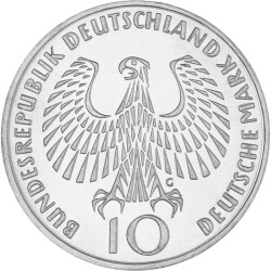 10 DM Gedenkmünze 1972 G - Olympisches Feuer