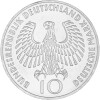 10 DM Gedenkmünze 1972 J - Olympisches Feuer