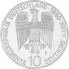 10 DM Gedenkmünze 1990 F - 800. Todestag Kaiser Friedrich I. Barbarossa