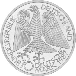 10 DM Gedenkmünze 1992 D - 150 Jahre Pour le...