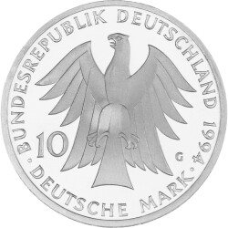 10 DM Gedenkmünze 1994 G - 250. Geburtstag Johann Gottfried Herder