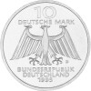 10 DM Gedenkmünze 1995 D - 150. Geburtstag Wilhelm Conrad Röntgen