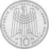 10 DM Gedenkmünze 1999 J - 50 Jahre SOS - Kinderdörfer