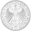 5 DM Gedenkmünze 1957 - 100. Todestag Freiherr von Eichendorff