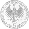 5 DM Gedenkmünze 1966 - 150. Todestag Johann Gottlieb Fichte