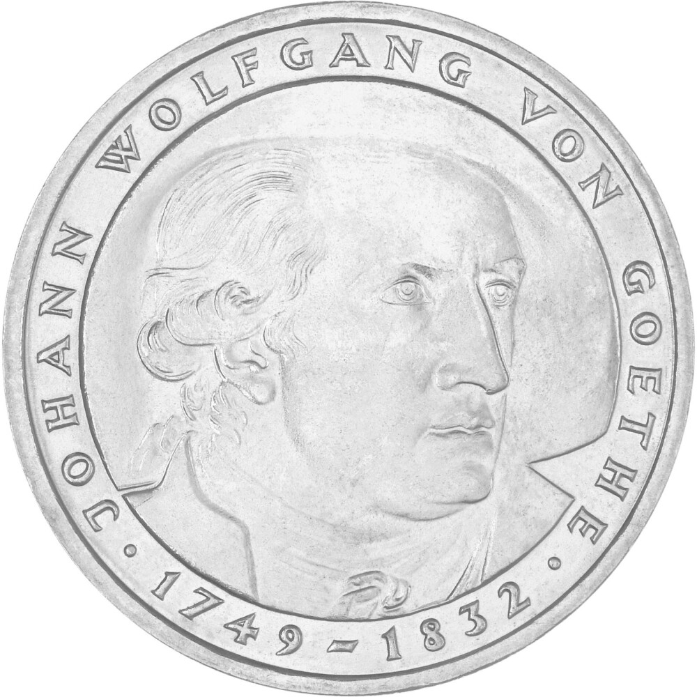 Johann Wolfgang Von Goethe 5 Dm Münze Wert