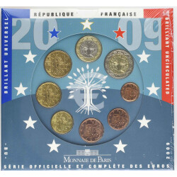 Offizieller KMS Frankreich 2009 Stempelglanz (st)