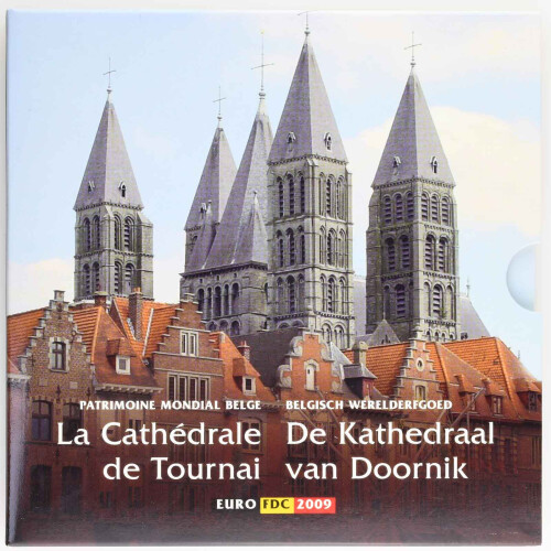 Off. KMS Belgien 2009 Stempelglanz - Kathedrale Tournai