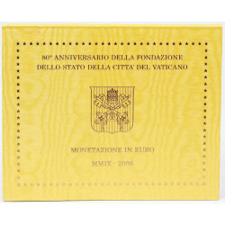 Offizieller KMS Vatikan 2009 Stempelglanz (st)