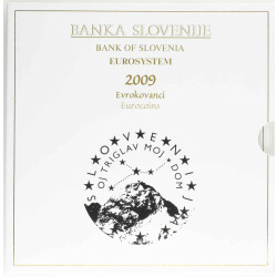 Offizieller KMS Slowenien 2009 Stempelglanz (st)