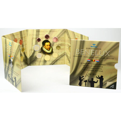 Off. KMS BeNeLux 2010 Stempelglanz - Nationalhymnen