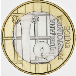 3 Euro Gedenkm&uuml;nze Slowenien 2010 bfr. - Unesco...