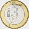 3 Euro Gedenkmünze Slowenien 2010 bfr. - Unesco Ljubljana