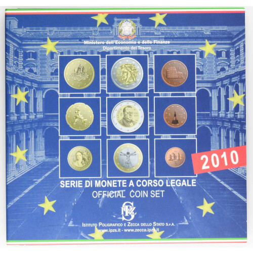 Offizieller KMS Italien 2010 Stempelglanz (st) - Cavour