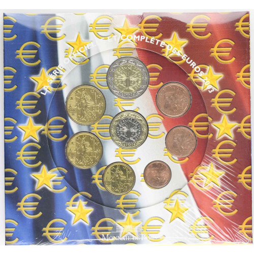 Offizieller KMS Frankreich 2003 Stempelglanz (st)