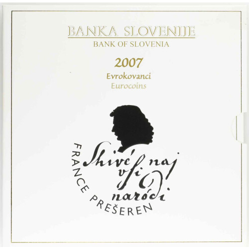 Offizieller KMS Slowenien 2007 Stempelglanz (st)