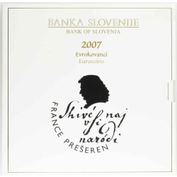 Offizieller KMS Slowenien 2007 Stempelglanz (st)