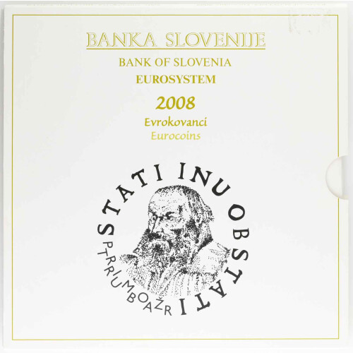 Offizieller KMS Slowenien 2008 Stempelglanz (st)