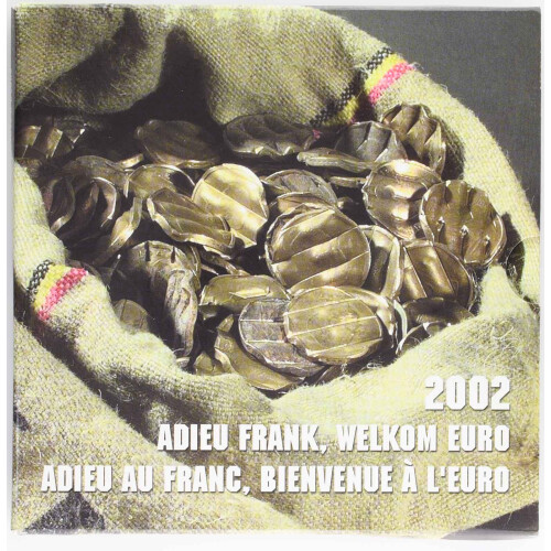 Off. KMS Belgien 2002 Stempelglanz - Adieu Franc !