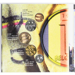 Off. KMS Belgien 2002 Stempelglanz - Adieu Franc !