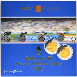 Off. KMS Finnland 2005 Stempelglanz - Leichtathletik-WM