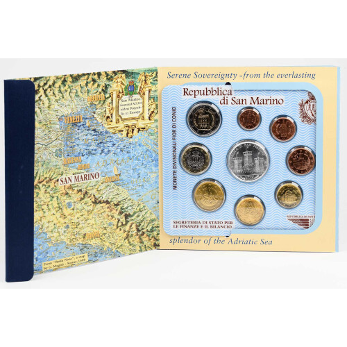 Offizieller KMS San Marino 2005 Stempelglanz (st)