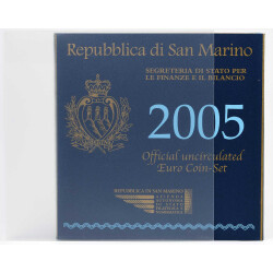 Offizieller KMS San Marino 2005 Stempelglanz (st)