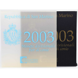 Offizieller KMS San Marino 2003 in Stempelglanz (st)