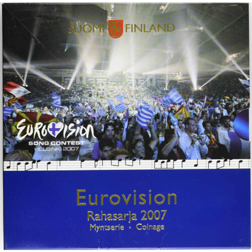 Off. KMS Finnland 2007 Stempelglanz - Eurovision Songcontest