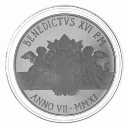 5 Euro Gedenkmünze Vatikan 2011 Silber PP - Seligsprechung