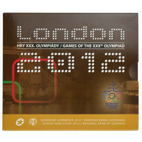 Offizieller KMS Slowakei 2012 "Olympiade London" in Stempelglanz (st)