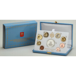 Offizieller KMS Vatikan 2012 Polierte Platte (PP) inkl. 20 Euro Silbermünze