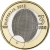 3 Euro Gedenkmünze Slowenien 2012 bfr. - 100 Jahre Olympia Medaille