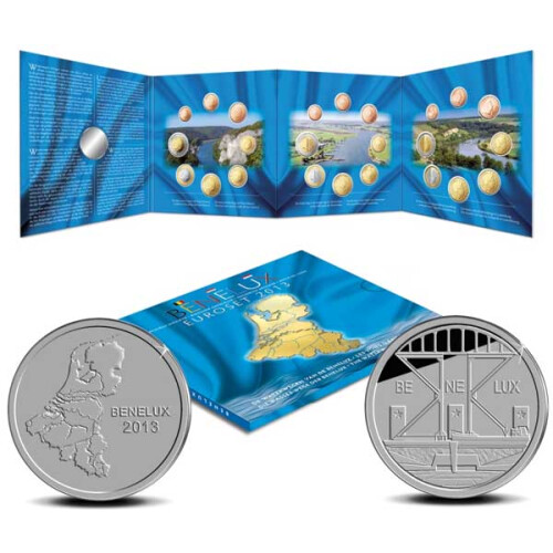 Off. KMS BeNeLux 2013 Stempelglanz - Wasserwege