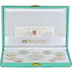 Offizieller KMS Vatikan 2013 Polierte Platte (PP) inkl. 20 Euro Silbermünze