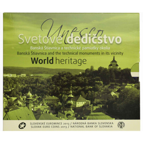 Offizieller KMS Slowakei 2013 - Banska Stiavnica - in Stempelglanz (st)